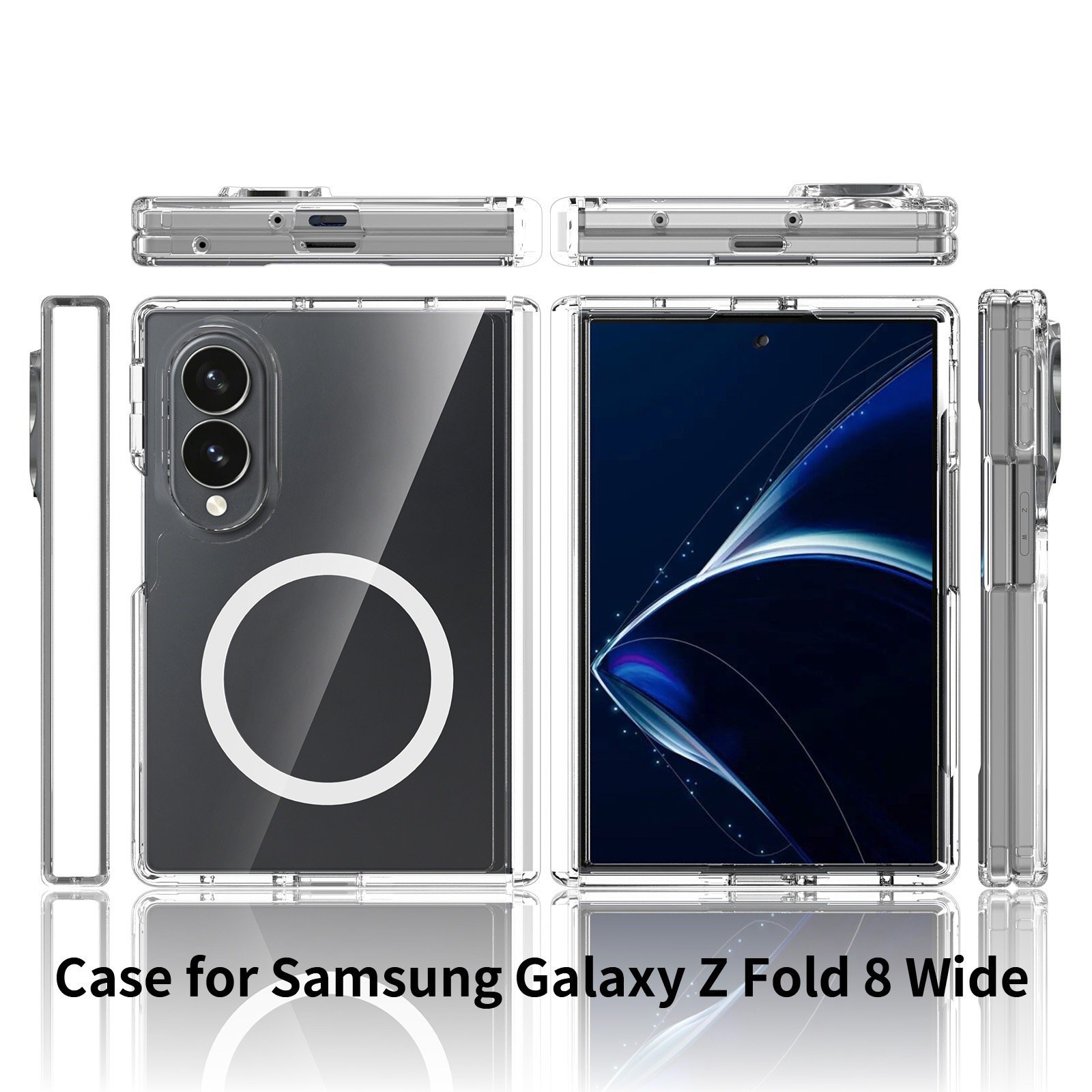 Suitable for Samsung Z FOLD 8 magnetic hinge folding anti-drop case Samsung Z Fold8 ultra/fold