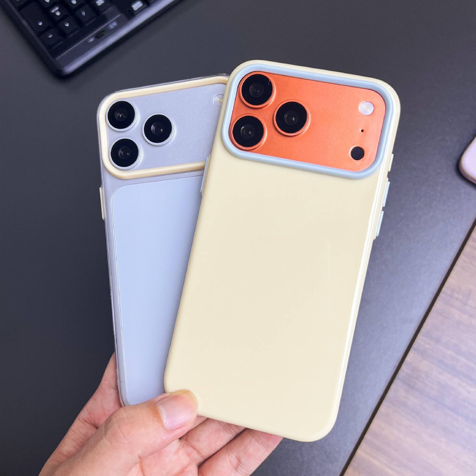 High-End Exquisite Ins Style Protection Shockproof Protective Back Cover for iPhone 18 17 16