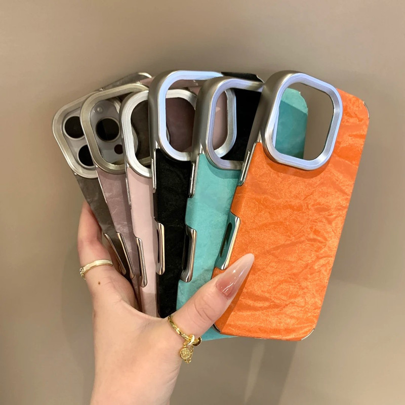 Luxury Mobile Phone Cases for iPhone 18 17 16 15 14 Electroplated Matte Marble Texture Case Phone for iPhone 18 Pro Max case