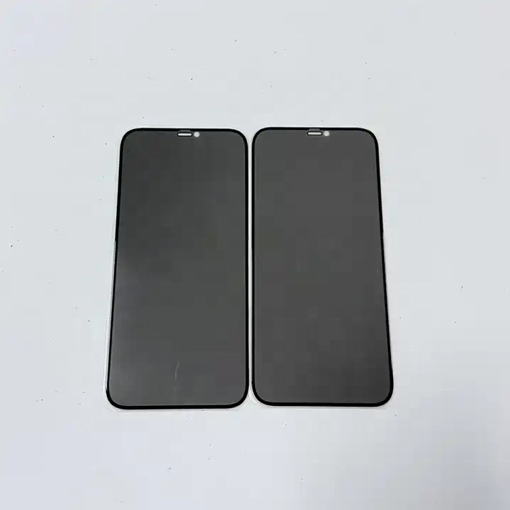 Anti-Spy Privacy Tempered Glass Screen Protector Anti-Peeping Design 9H Hardness Ultra-Thin 0.33mm Full 12 Pro Pro Pro Max