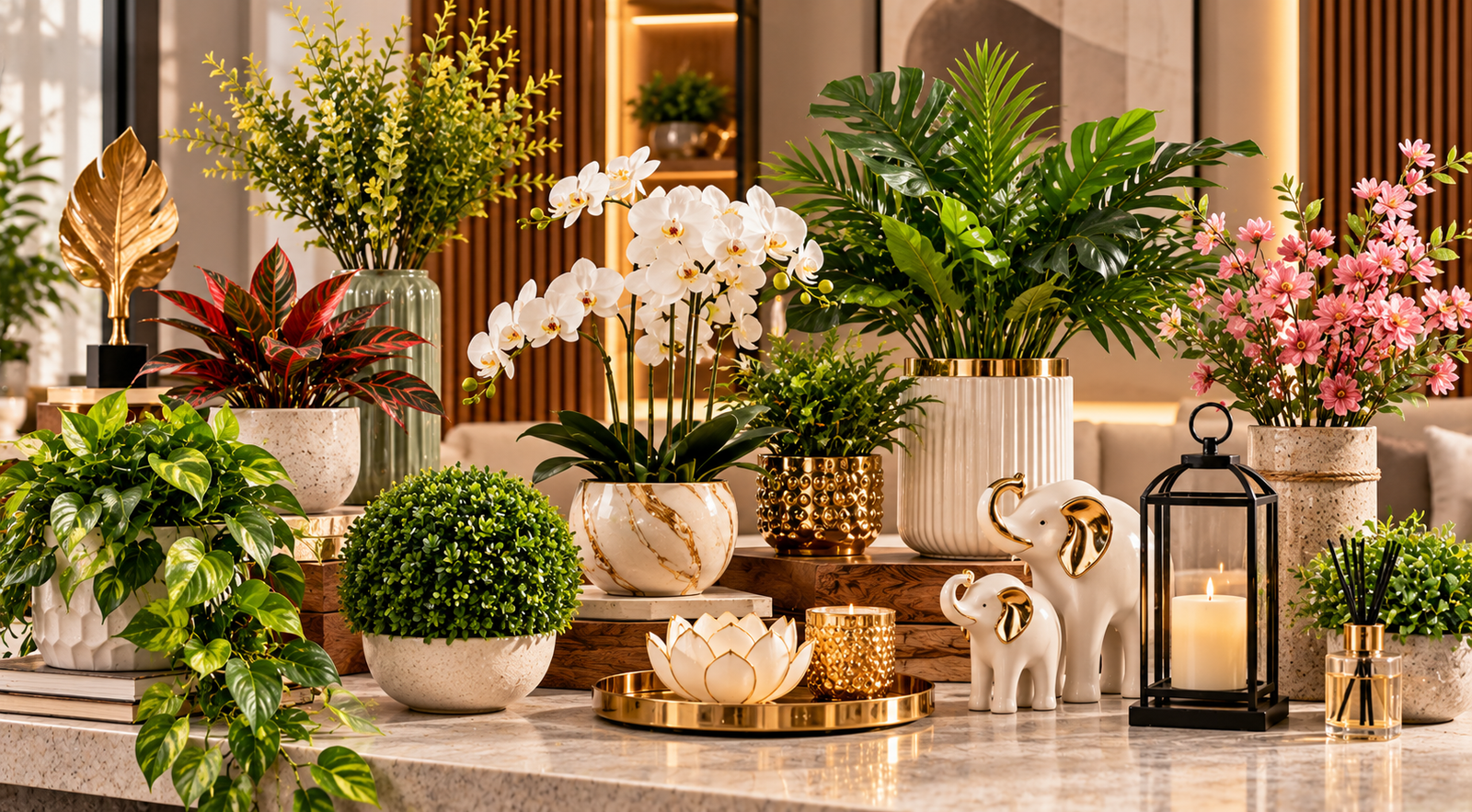 Artificial Plants and Decor